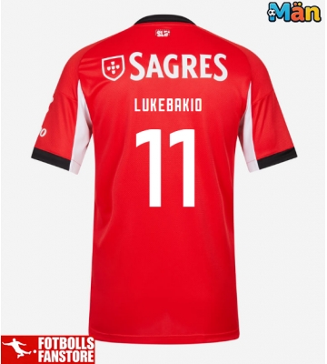 Benfica Dodi Lukebakio #11 Hemmatröja 2025-26 Kortärmad